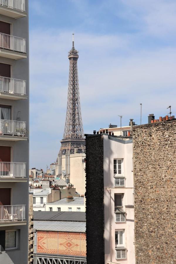 Superb Apartment With Balcony & Eiffel Tower View Paris Exterior foto